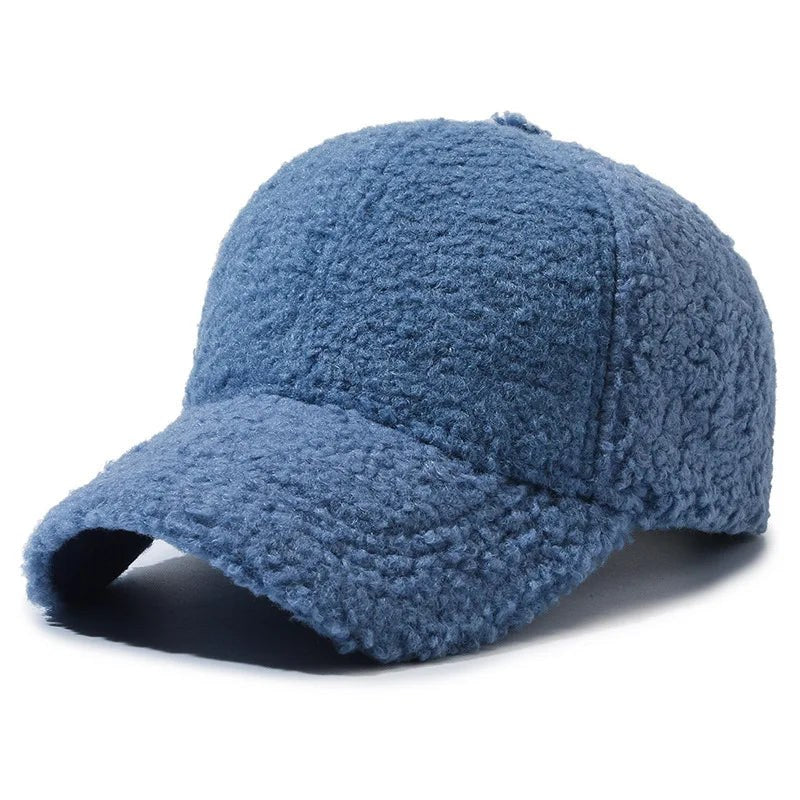 The Valentina Wool Cap in Sky Blue