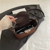 The Vivienne Shoulder Bag in Espresso Brown