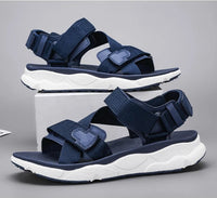 The Wanderer Sandal in Indigo Blue