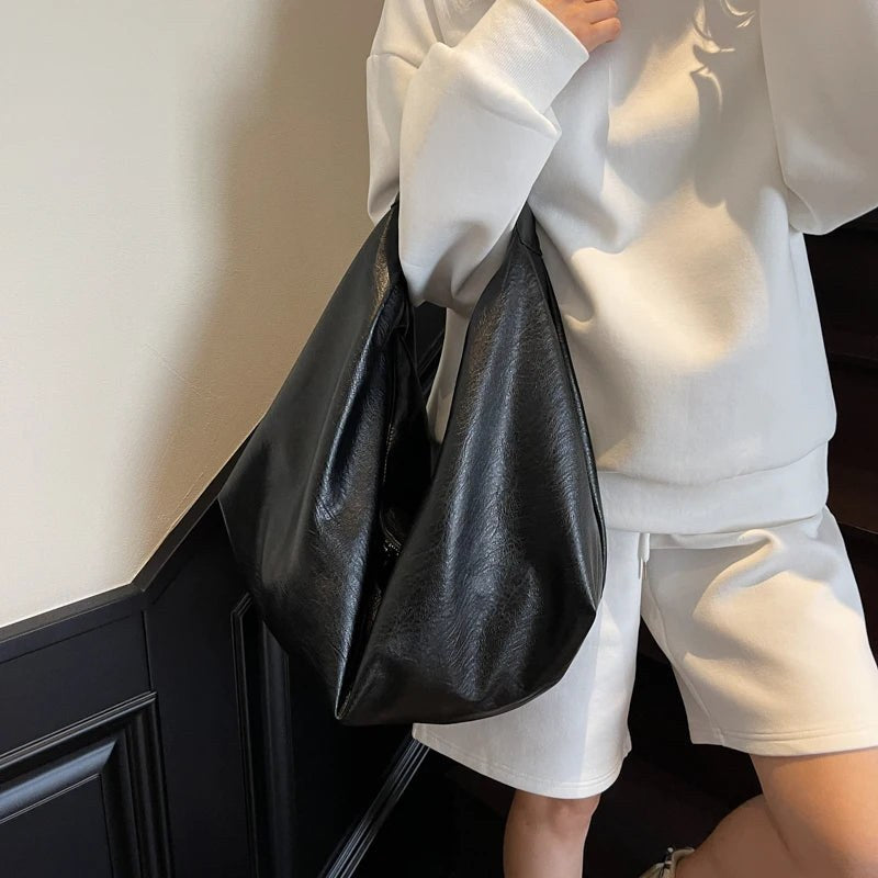 The Waverly Slouch in Charcoal