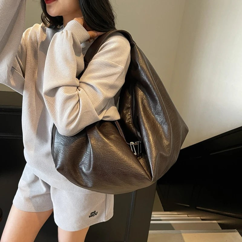 The Waverly Slouch in Espresso Brown