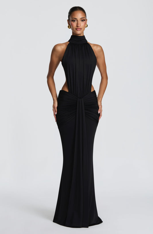 Jessa Maxi Dress – Black