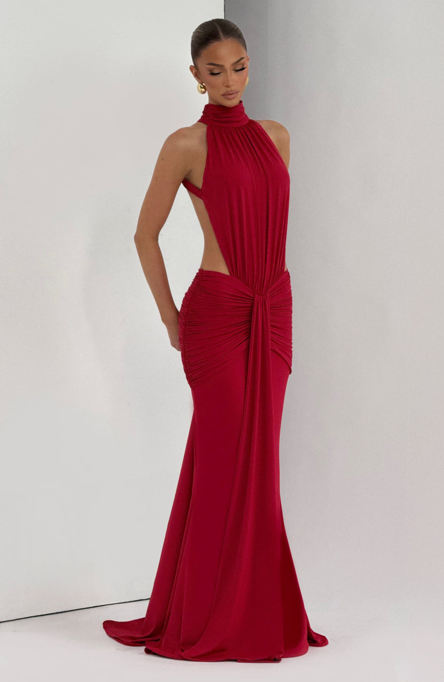 Jessa Maxi Dress – Red
