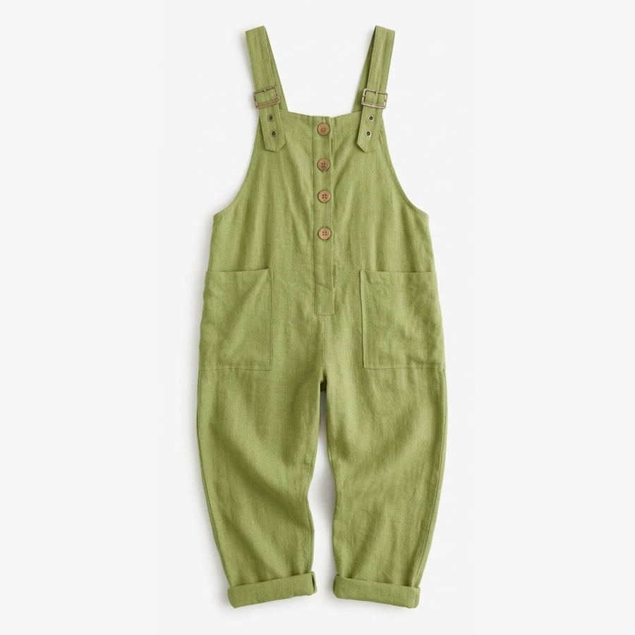 Thessaly Women's Relaxed Fit Bib Overall Jumpsuit