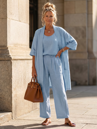 Thessaly | Women's Three Piece Co-ord Lounge Set