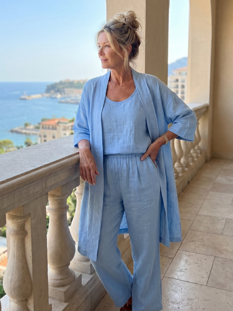 Thessaly | Women's Three Piece Co-ord Lounge Set