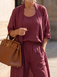 Thessaly | Women's Three Piece Co-ord Lounge Set