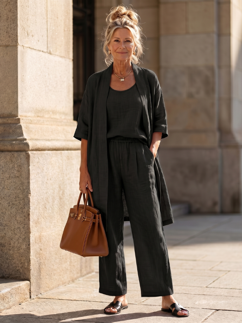 Thessaly | Women's Three Piece Co-ord Lounge Set