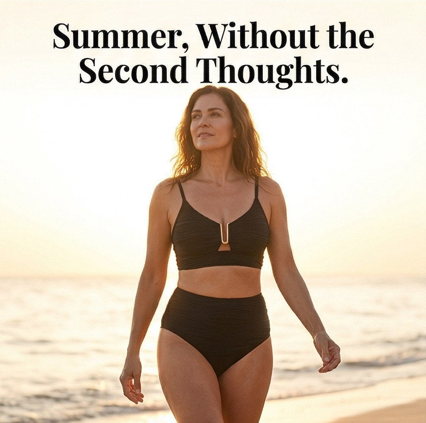 Thessara Women's High Waist Bikini Set