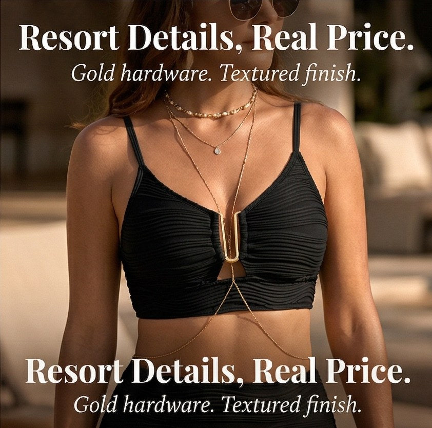 Thessara Women's High Waist Bikini Set