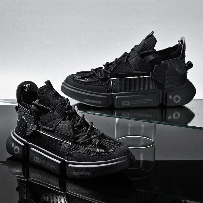 Thomas Breathable Sneakers in Black
