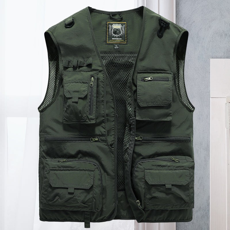 Thomas Vest in Army Green