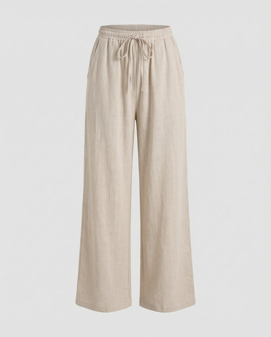 Thora Trousers in Apricot