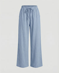 Thora Trousers in Light Blue