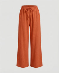 Thora Trousers in Red