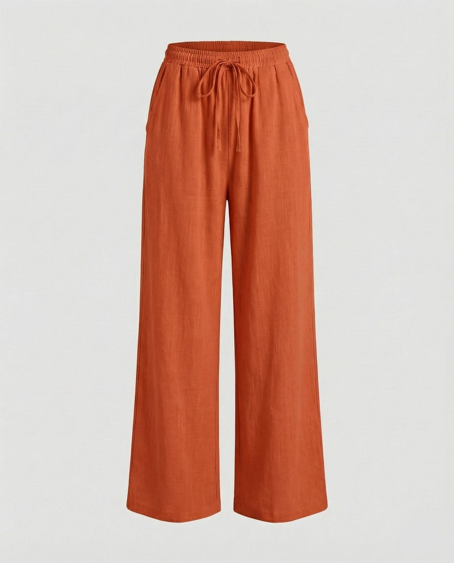 Thora Trousers in Red