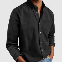 Thorben Elegant Shirt in Black