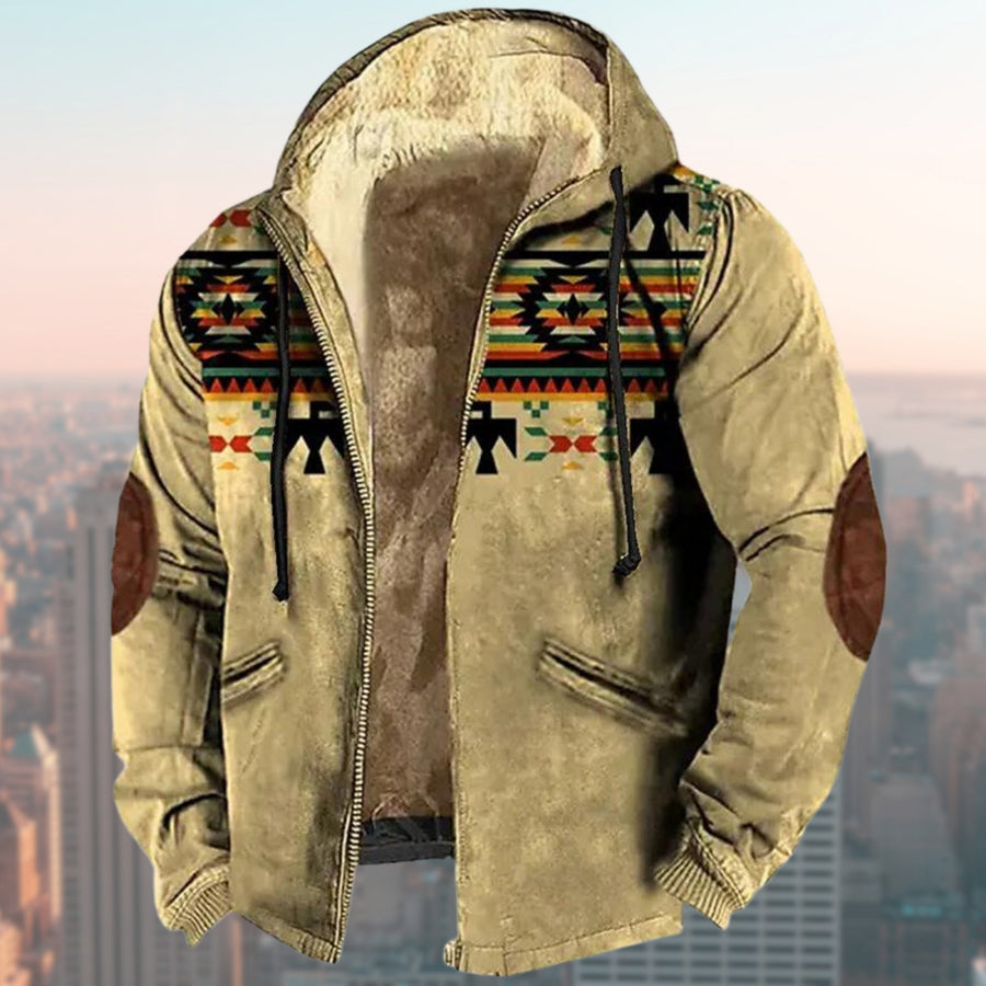 Thorben Jacket with Hood in Green