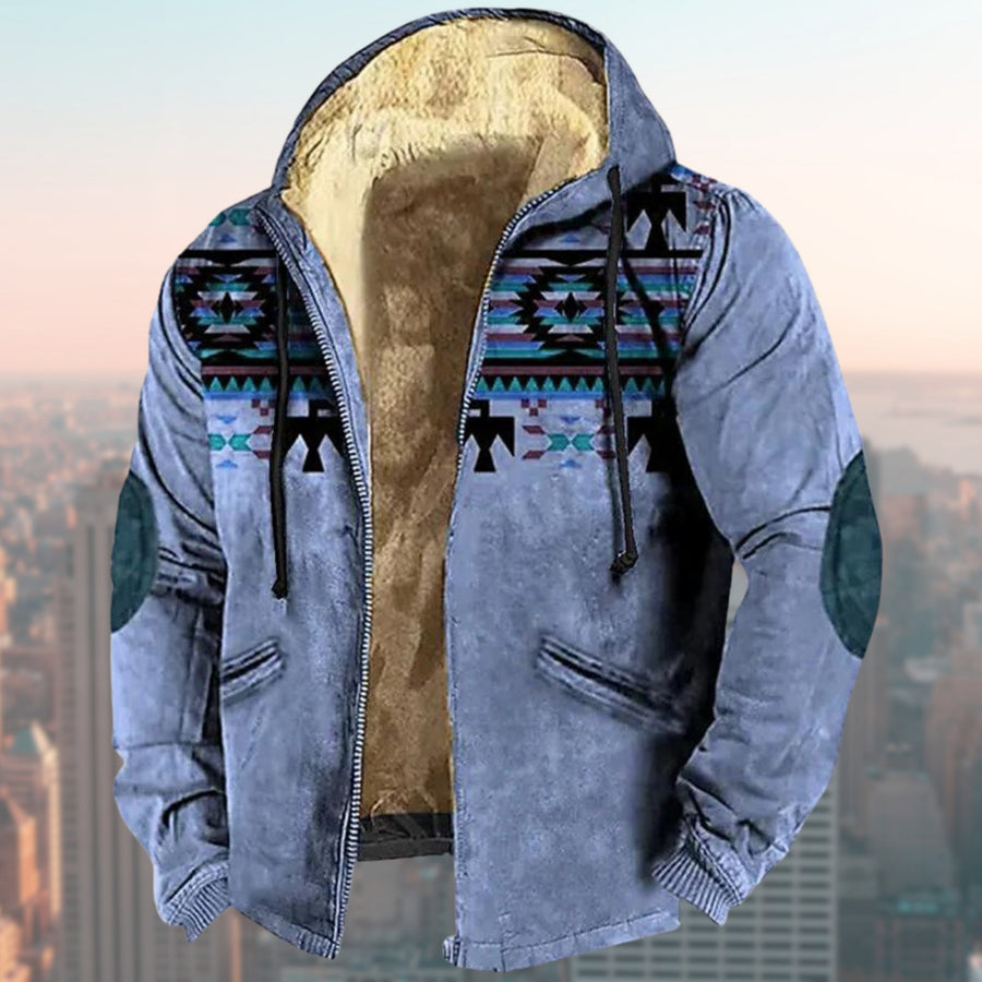 Thorben Jacket with Hood in Green