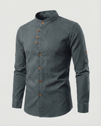 Thorben Shirt in Dark Grey