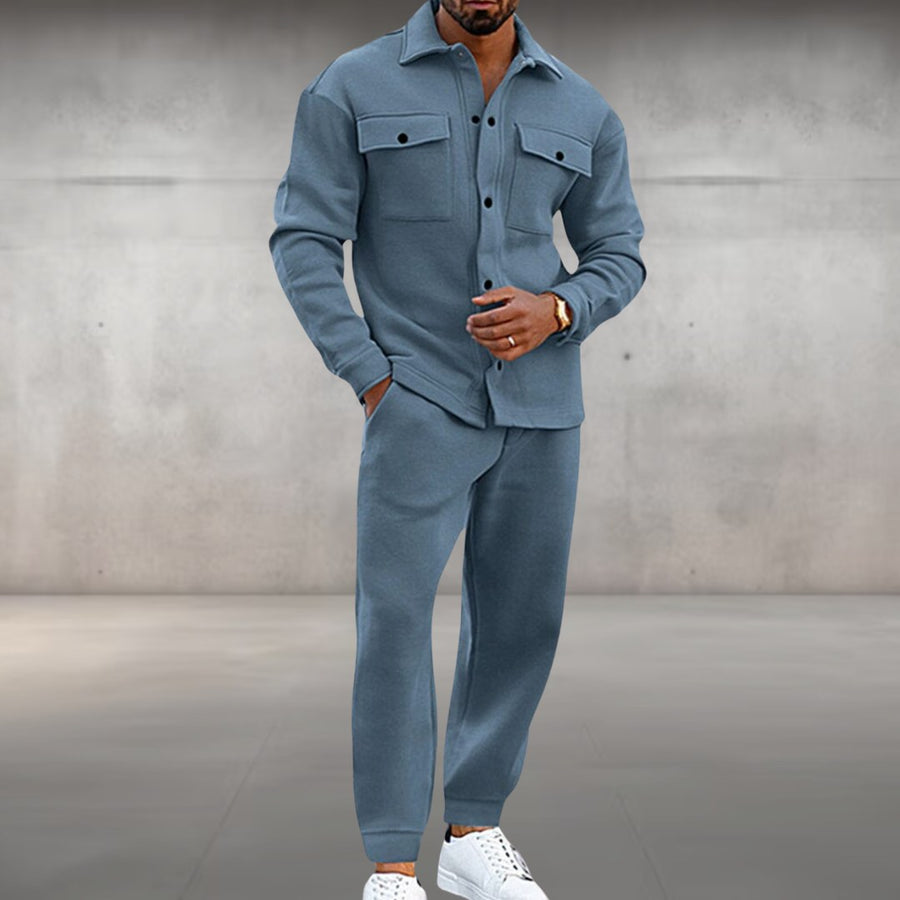 Thorben Suit in Sky Blue
