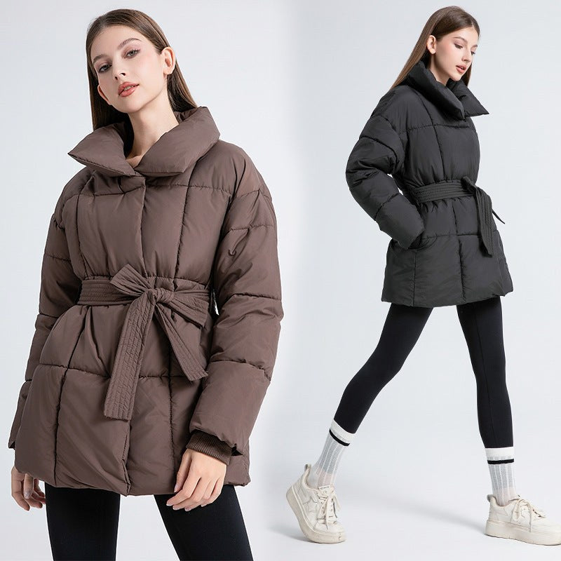 Tia Elegant Jacket with Belted