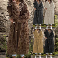 Tia Elegant Knit Coat