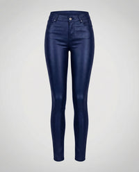 Tia Elegant Trousers in Blue