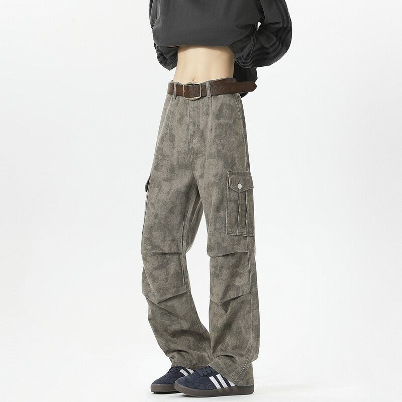 Tia Trousers with Pockets in Khaki