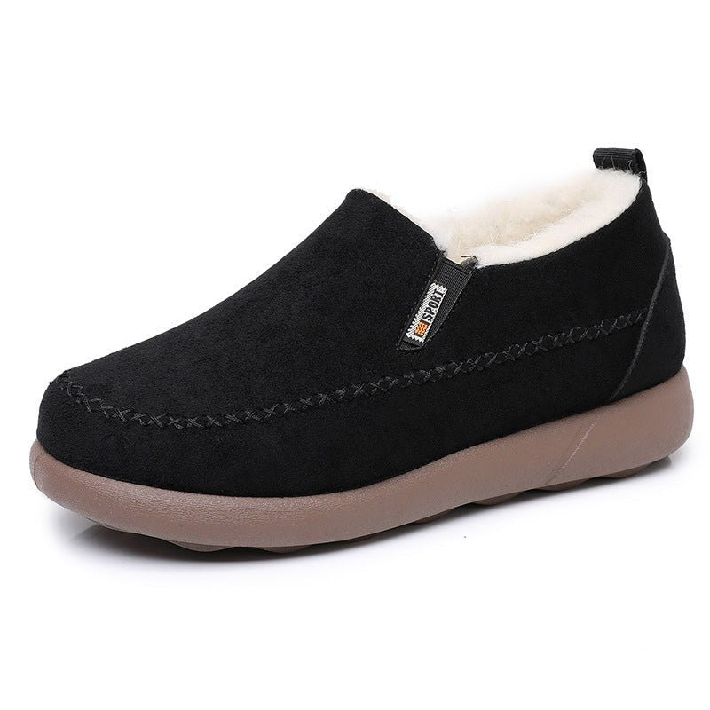 Tia Warm Shoes in Black