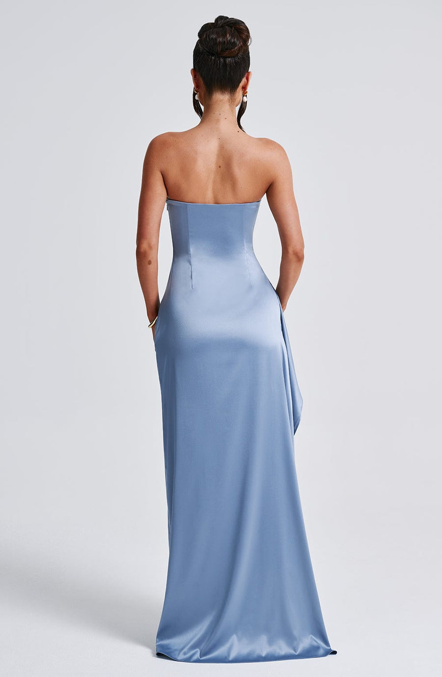 Bronte Maxi Dress - Dusty Blue