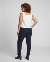 Tilda Casual Linen Top with Sleeveless