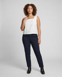 Tilda Casual Linen Top with Sleeveless