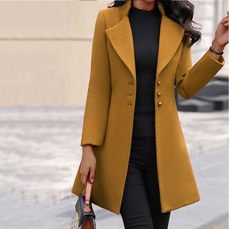 Tilda Elegant Jacket in Yellow
