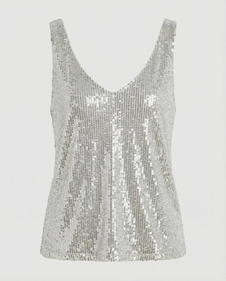 Tilda Top in Silver