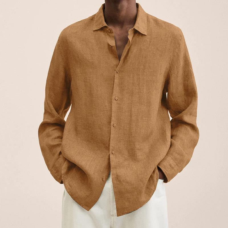 Tobias Elegant Shirt in Ginger