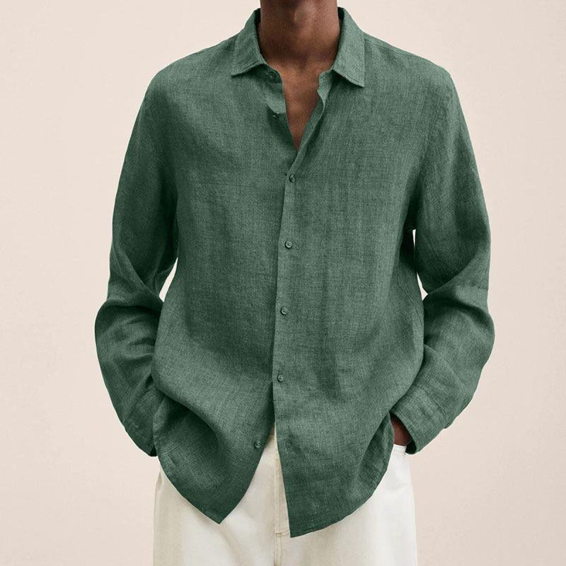 Tobias Elegant Shirt in Green