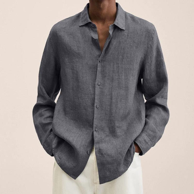 Tobias Elegant Shirt in Grey