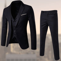 Tobias Elegant Suit in Black