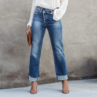 Tomas Casual Denim Trousers