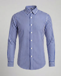 Tomas Shirt with Striped in Blue