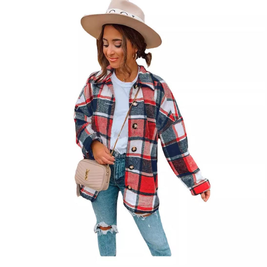 Tova Casual Jacket with Checked