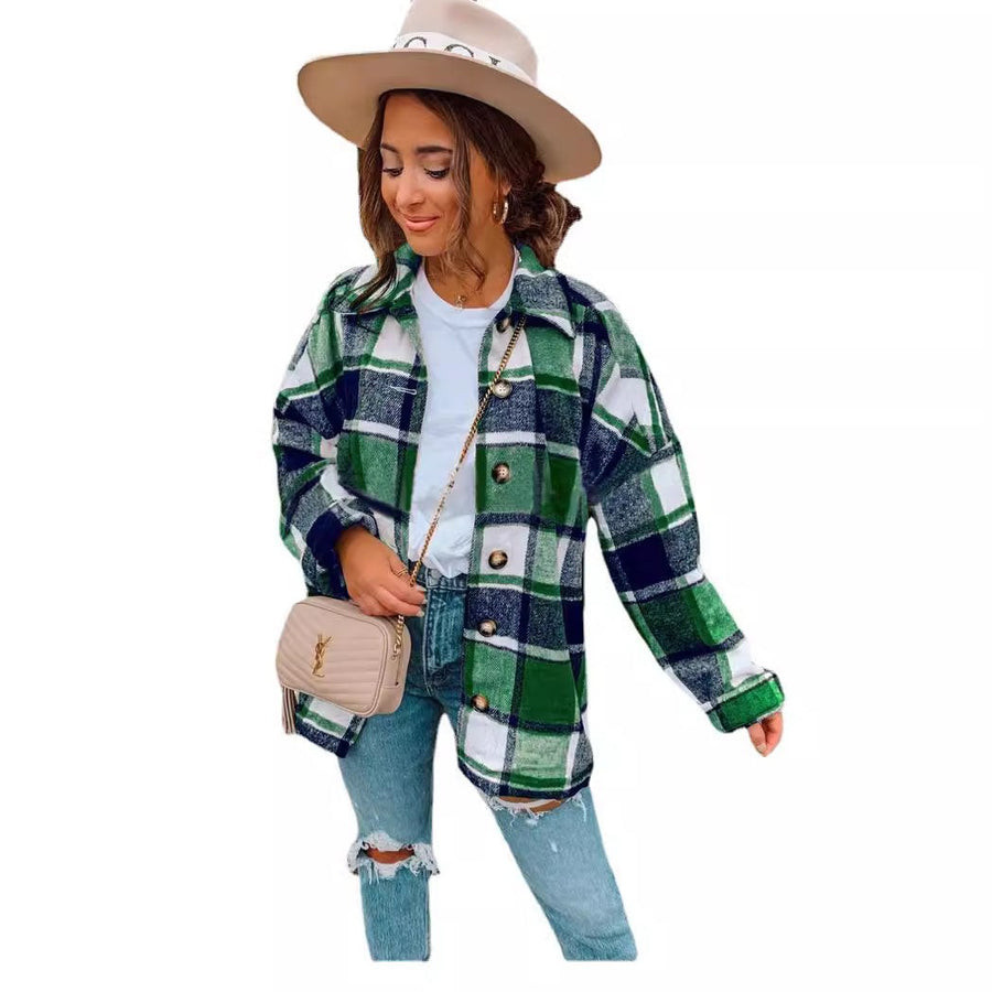 Tova Casual Jacket with Checked