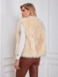 Tova Elegant Vest with Pockets in Bildfarbe