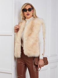 Tova Elegant Vest with Pockets