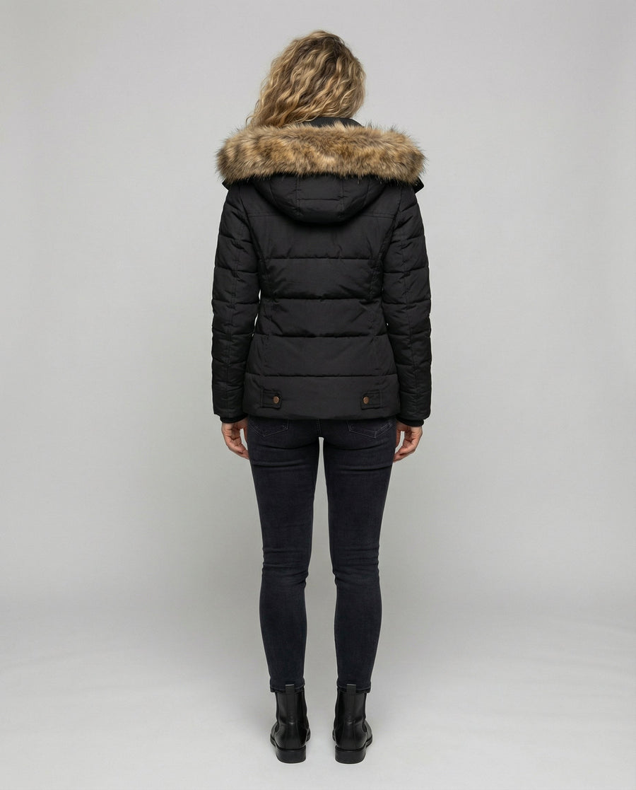 Tova Warm Jacket in Black