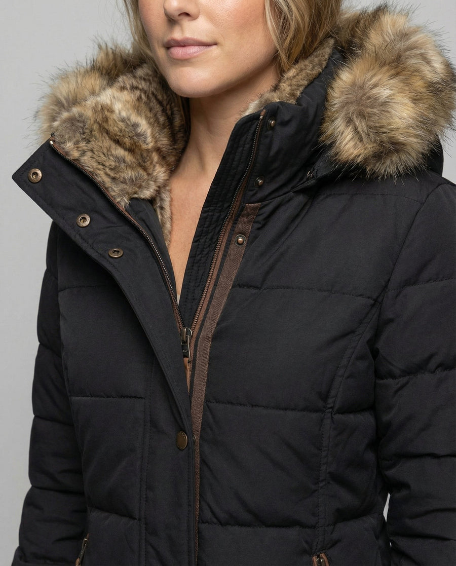 Tova Warm Jacket in Black