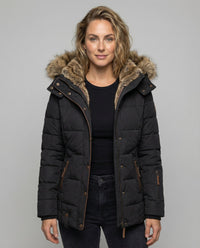 Tova Warm Jacket in Black