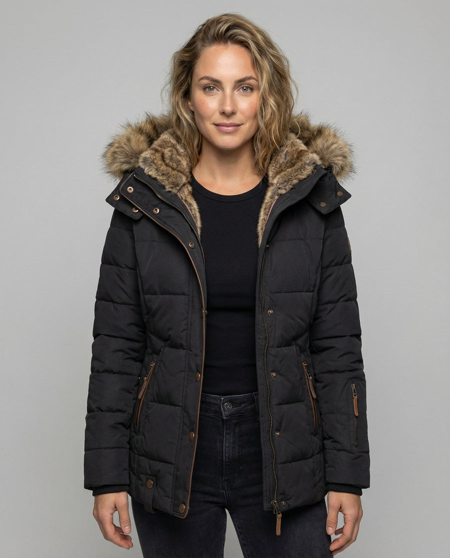 Tova Warm Jacket in Black