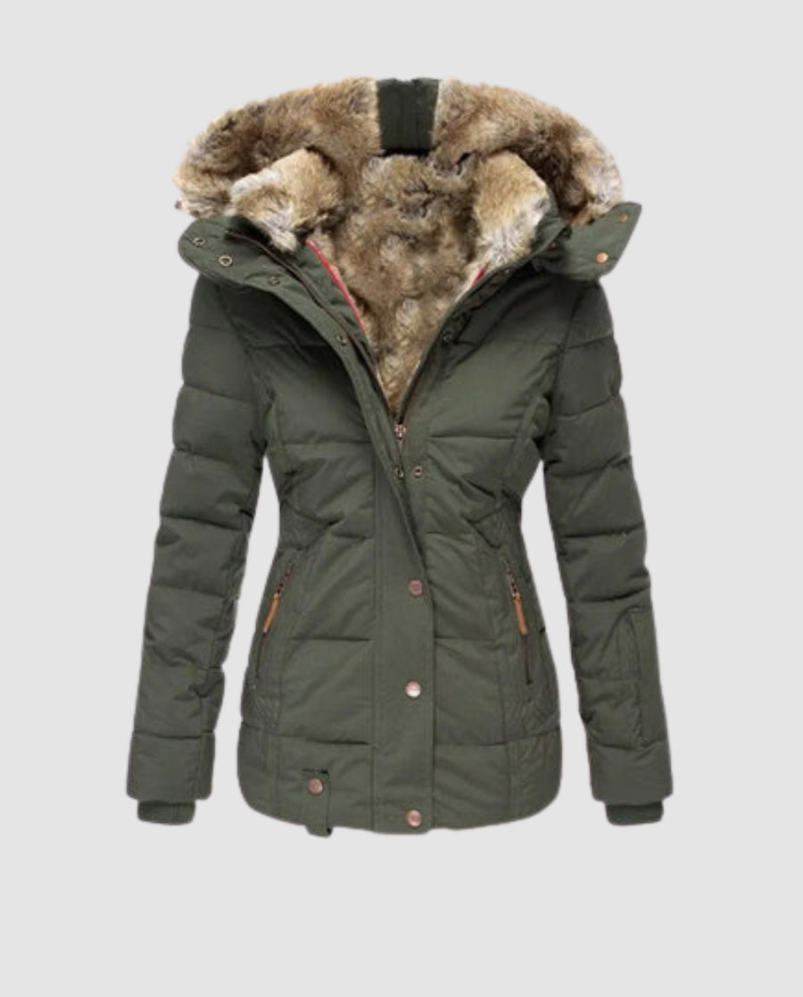 Tova Warm Jacket in Green